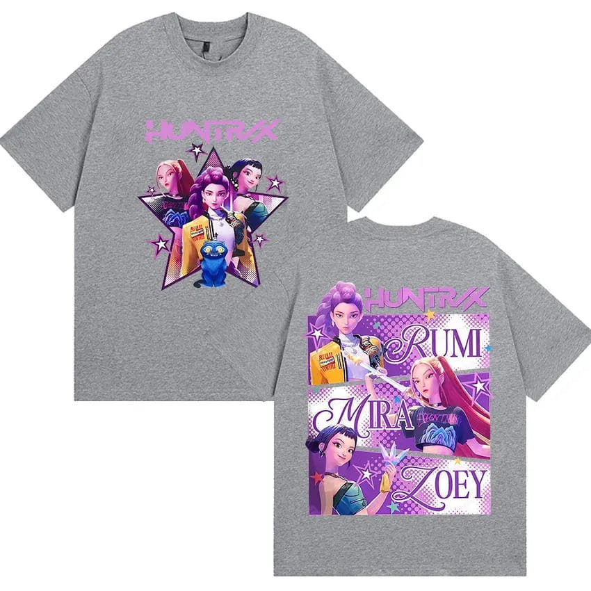 T-Shirt 100% Cotton – K-pop Demon Hunter Huntrix