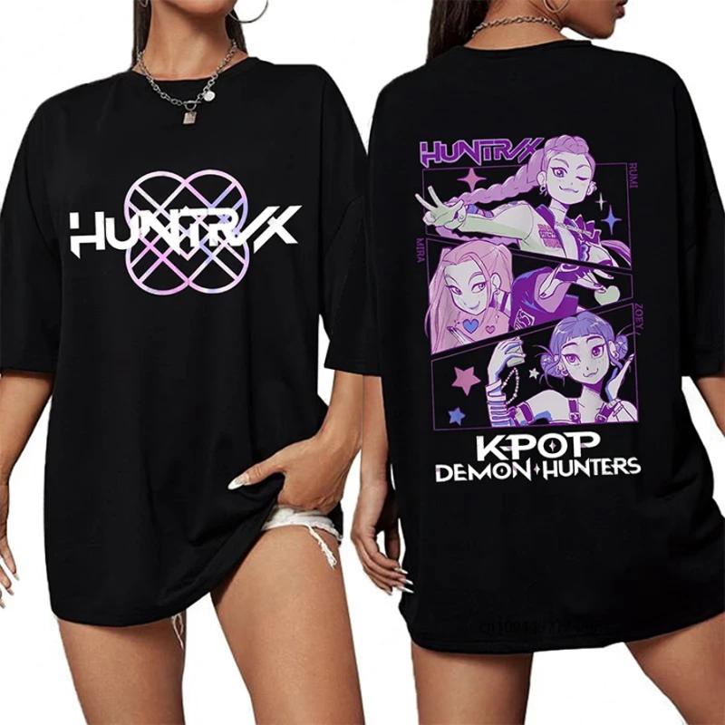 T-Shirt 100% Cotton – K-pop Demon Hunter Huntrix