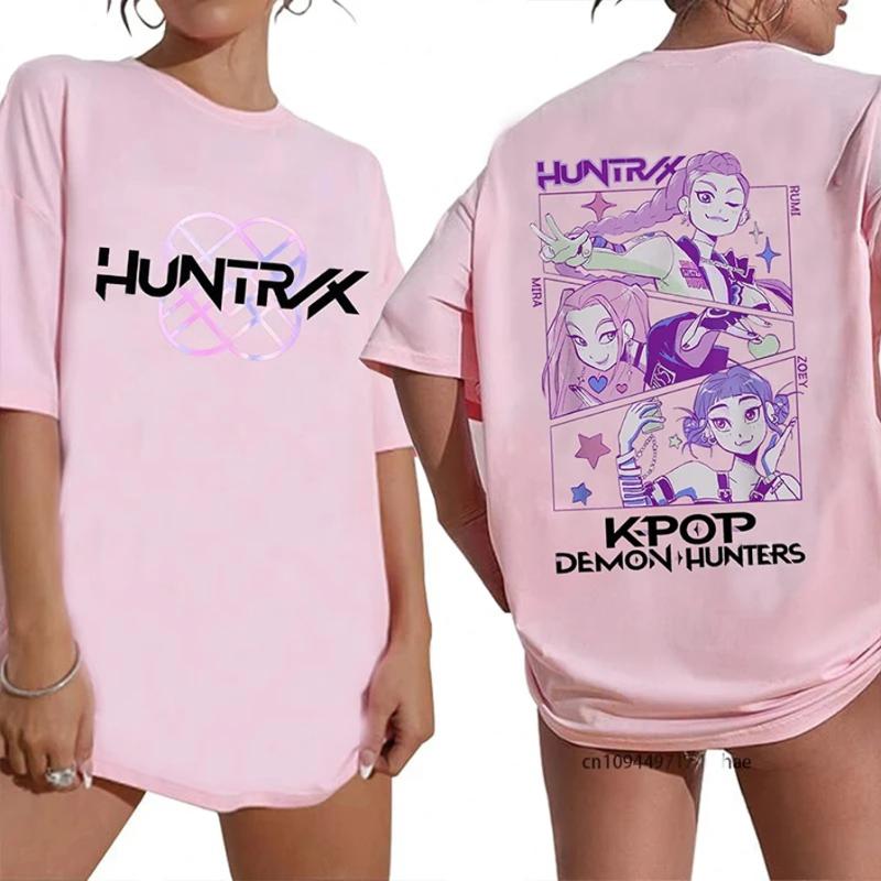T-Shirt 100% Cotton – K-pop Demon Hunter Huntrix