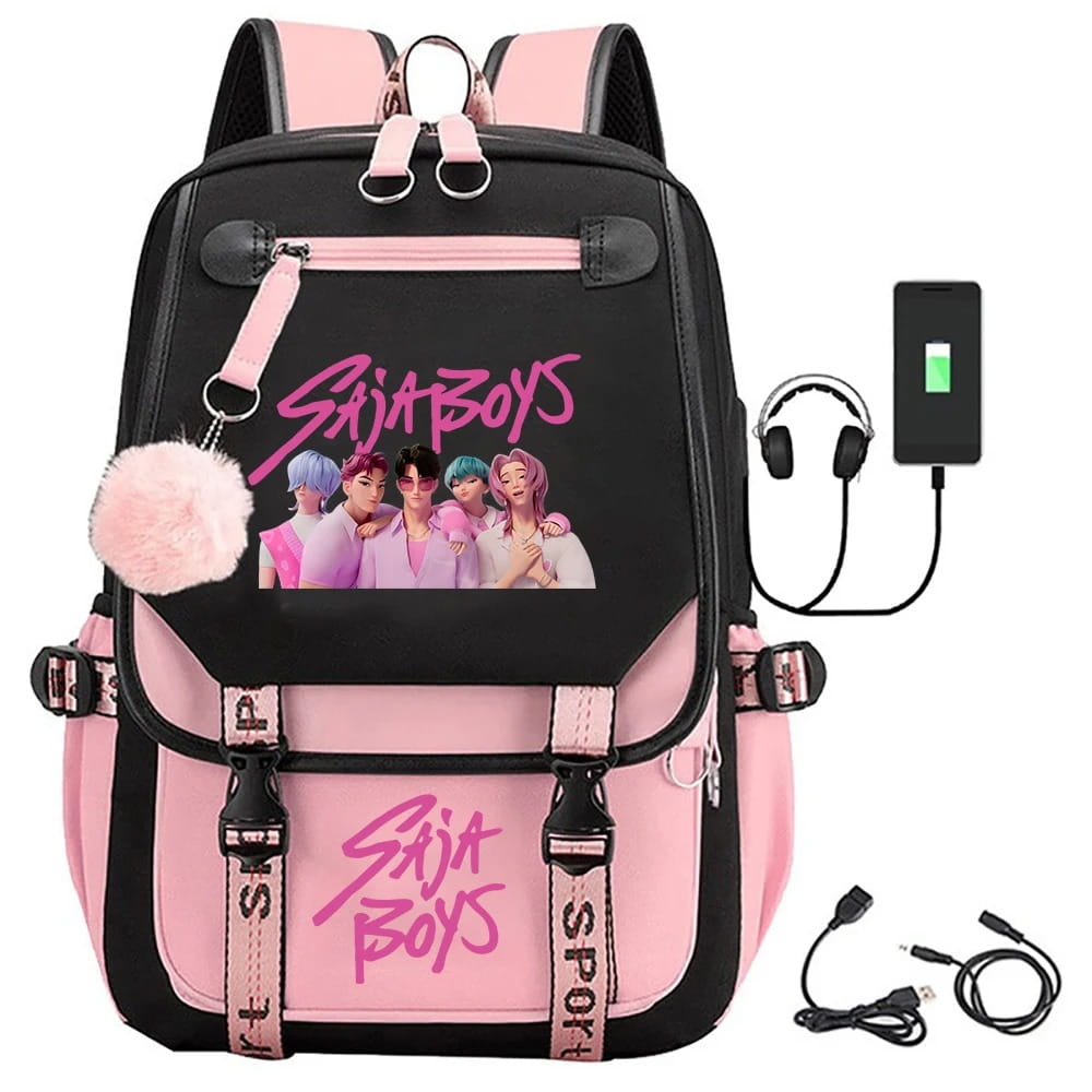School Backpack – K-pop Demon Hunters - saja boys
