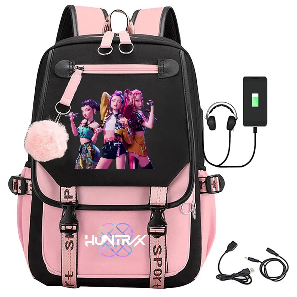 School Backpack – K-pop Demon Hunters - Huntrix