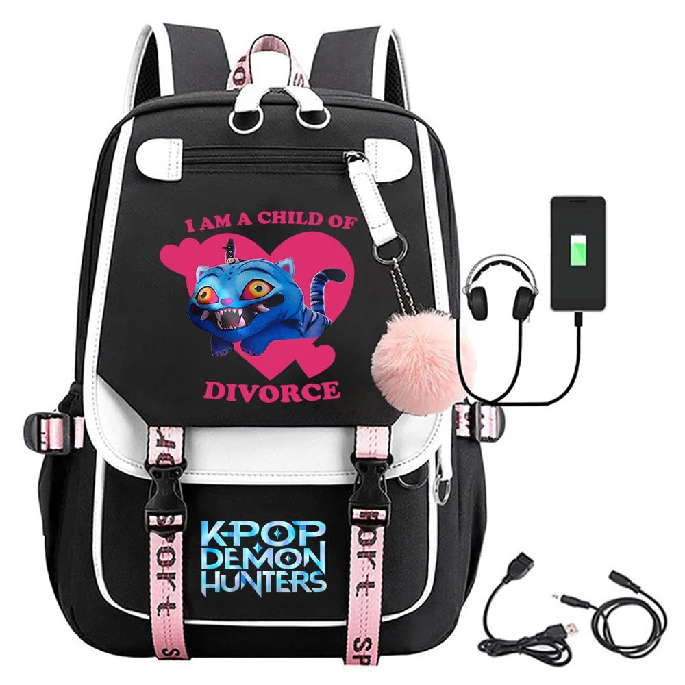 School Backpack – K-pop Demon Hunters (CAT edition)