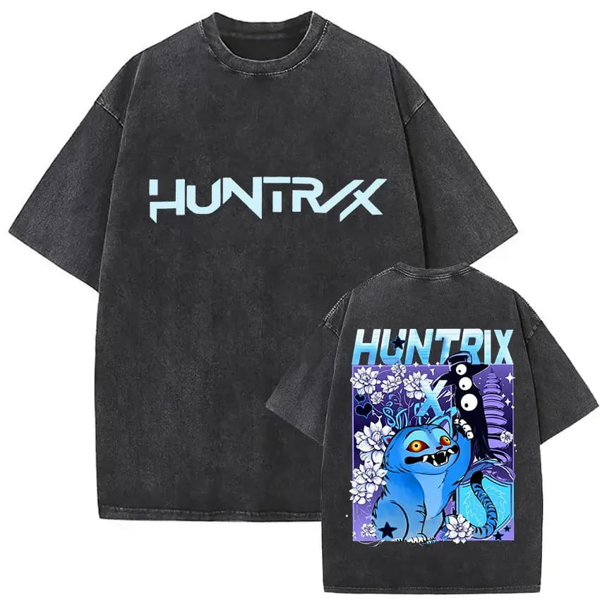 Koszulka T-shirt 100% Bawełna - K-pop Demon Hunter Huntrix