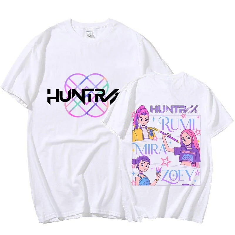 T-Shirt 100% Cotton – K-pop Demon Hunter Huntrix