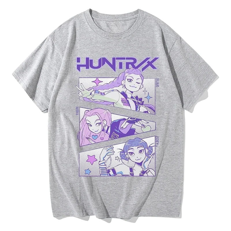 T-Shirt 100% Cotton – K-pop Demon Hunter Huntrix