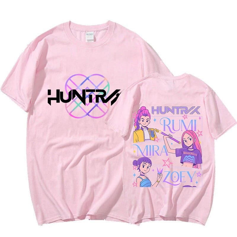 T-Shirt 100% Cotton – K-pop Demon Hunter Huntrix